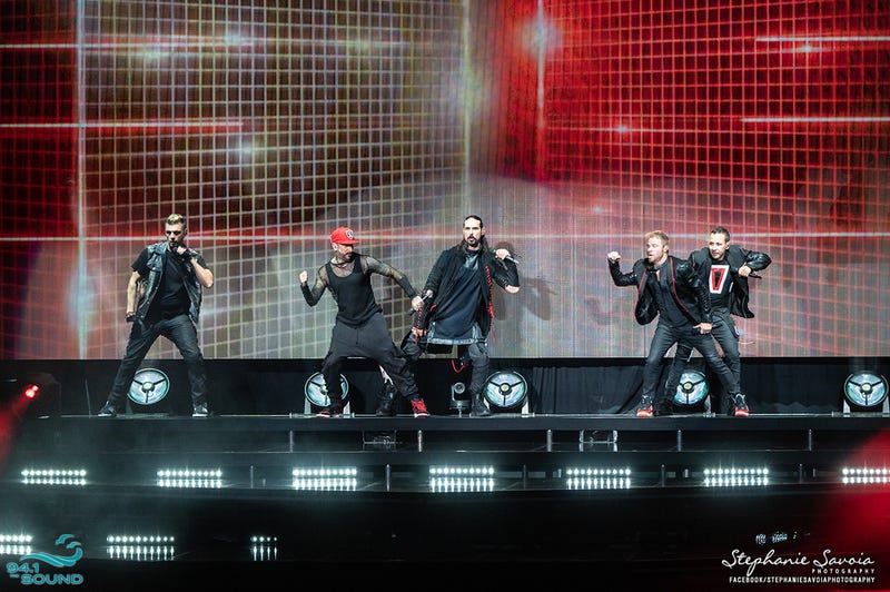 Backstreet Boys at White River Amphitheatre on August 12th