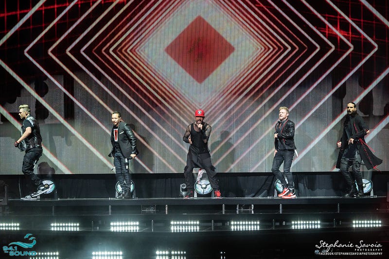 Backstreet Boys at White River Amphitheatre on August 12th