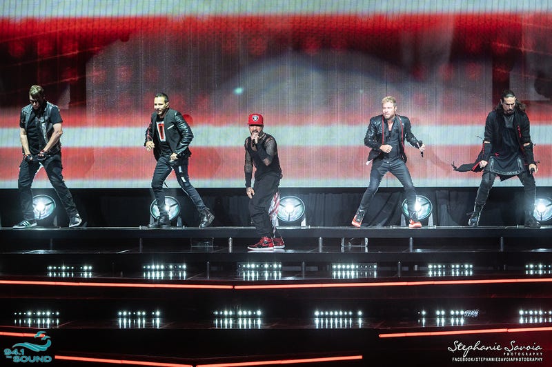 Backstreet Boys at White River Amphitheatre on August 12th