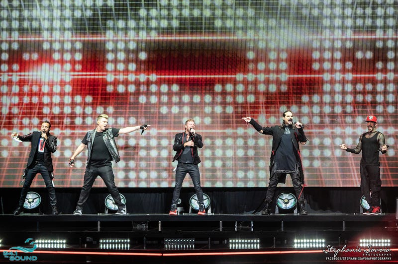 Backstreet Boys at White River Amphitheatre on August 12th