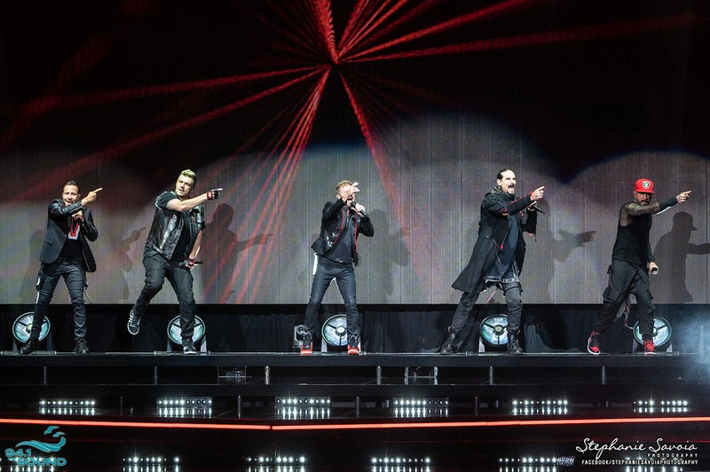 Backstreet Boys at White River Amphitheatre on August 12th