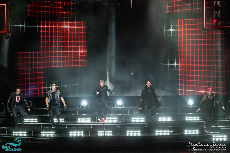 Backstreet Boys at White River Amphitheatre on August 12th