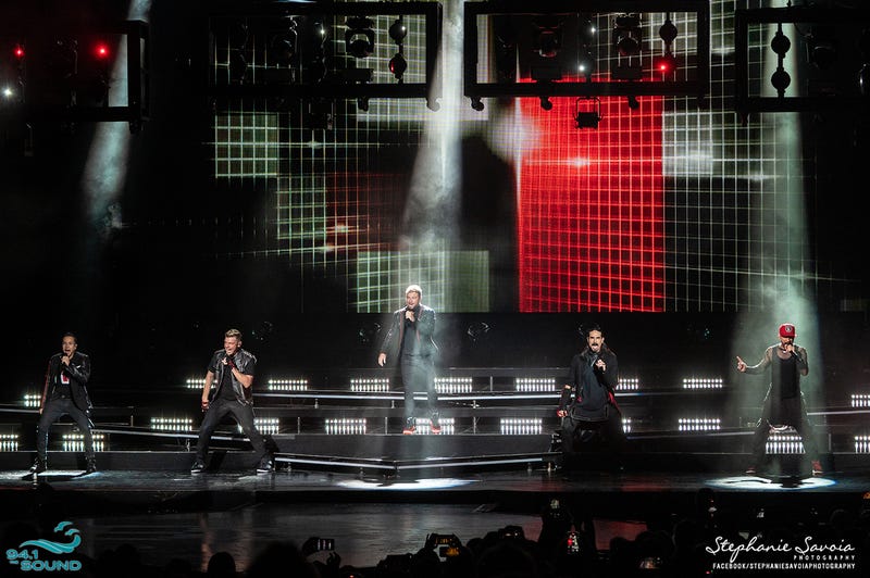 Backstreet Boys at White River Amphitheatre on August 12th