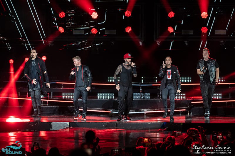 Backstreet Boys at White River Amphitheatre on August 12th