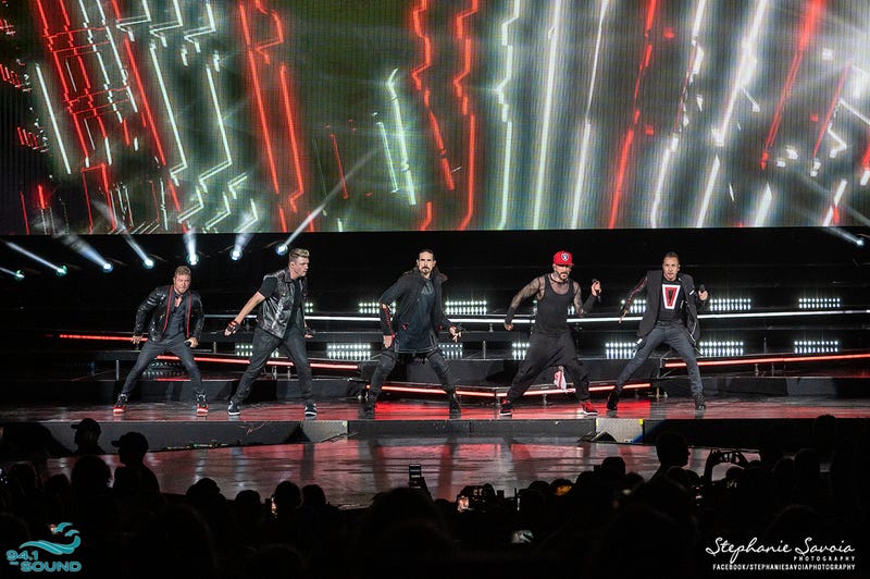 Backstreet Boys at White River Amphitheatre on August 12th
