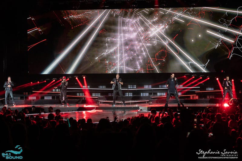 Backstreet Boys at White River Amphitheatre on August 12th