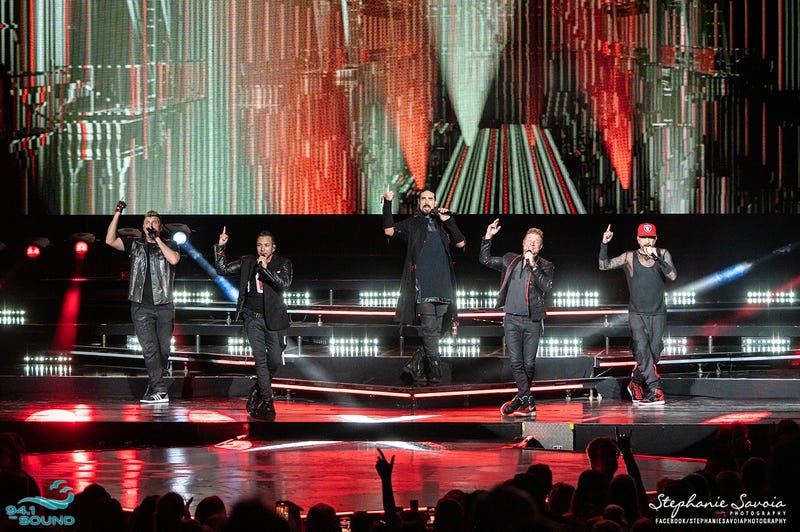 Backstreet Boys at White River Amphitheatre on August 12th