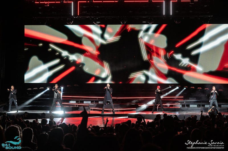 Backstreet Boys at White River Amphitheatre on August 12th