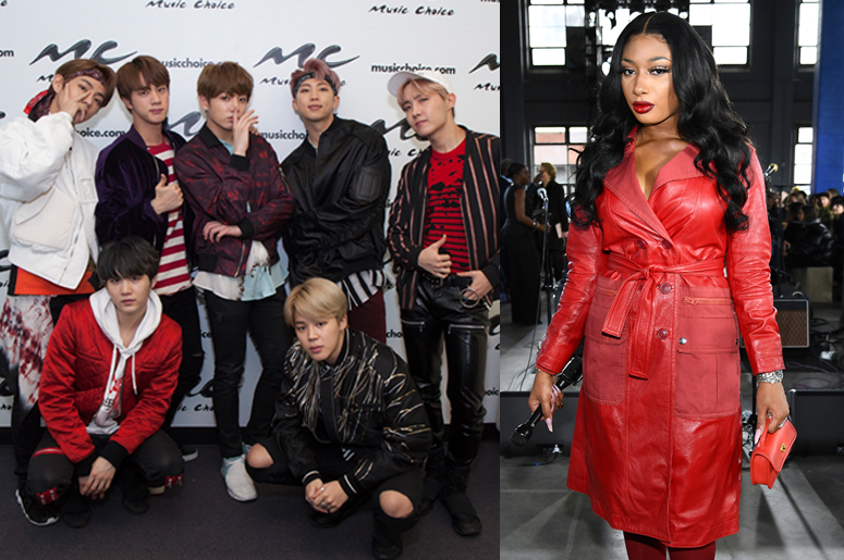BTS and Megan Thee Stallion