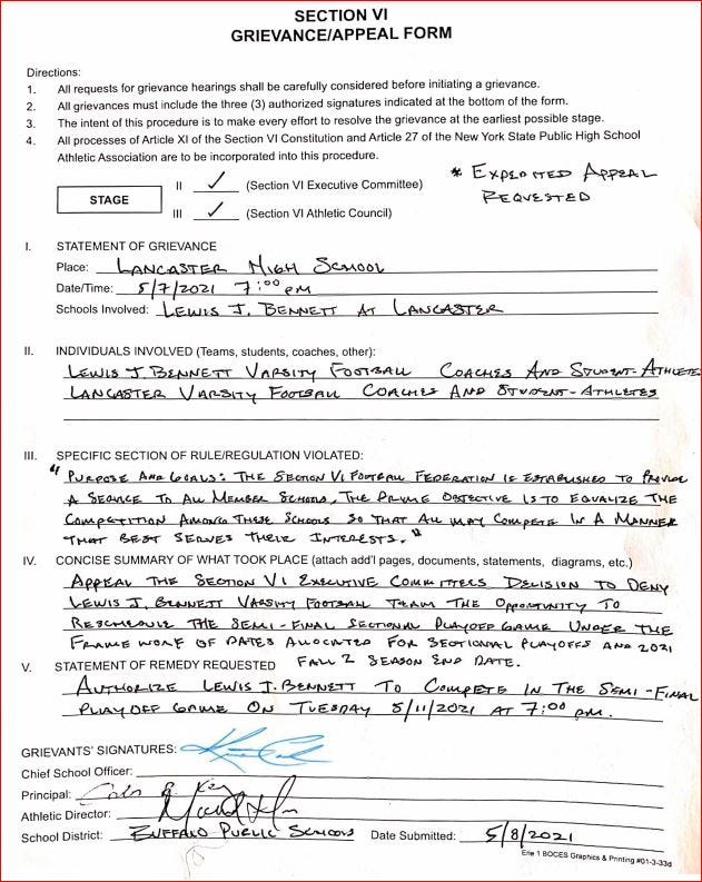 Bennett Petition