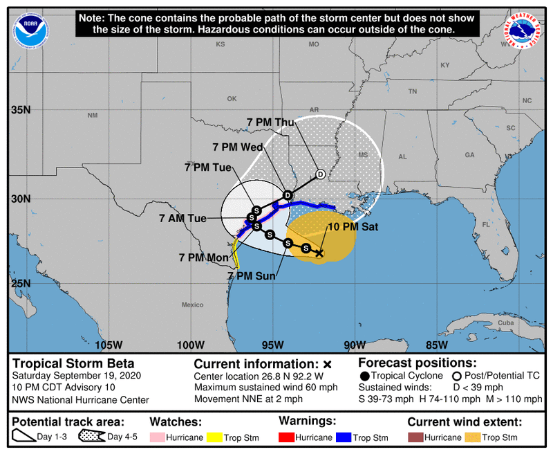 Tropical Storm Beta