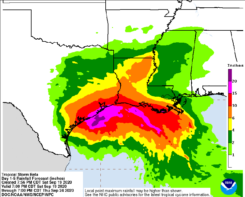 Tropical Storm Beta