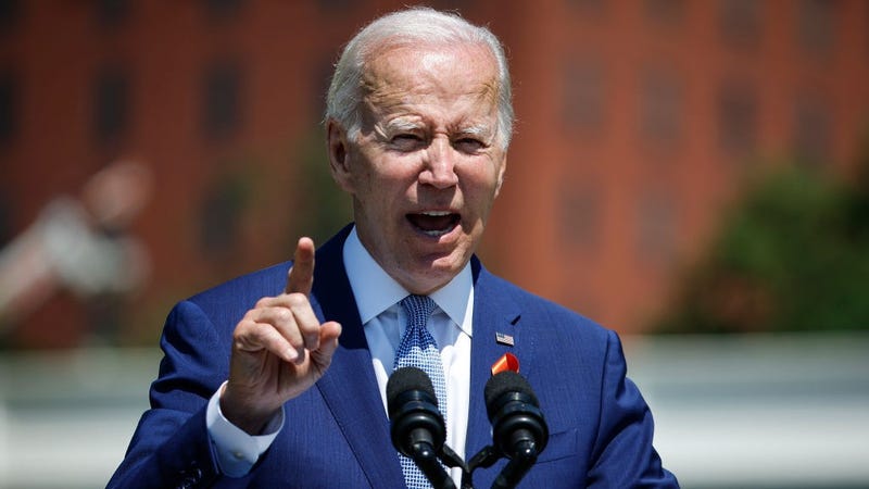 U.S. President Joe Biden delivers remarks at an event to celebrate the Bipartisan Safer Communities Act on the South Lawn of the White House on July 11, 2022 in Washington, DC.