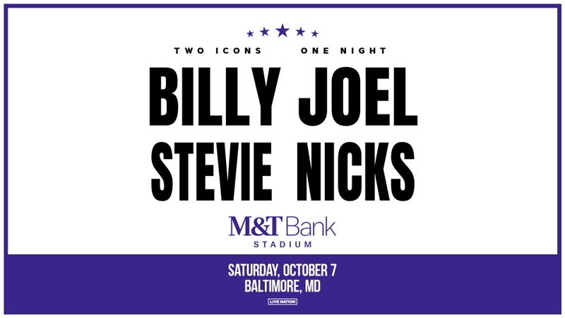 Billy Joel Stevie Nicks tour art