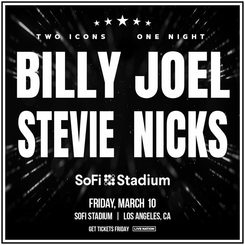 Billy Joel & Stevie Nicks 3/10/23