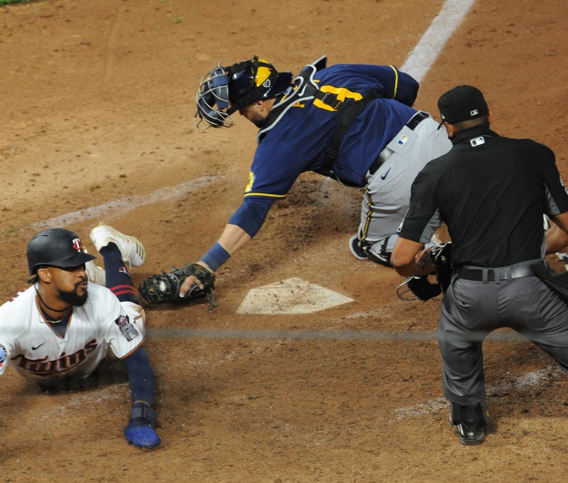 Manny Pina, Milwaukee Brewers Byron Buxton, Minnesota Twins