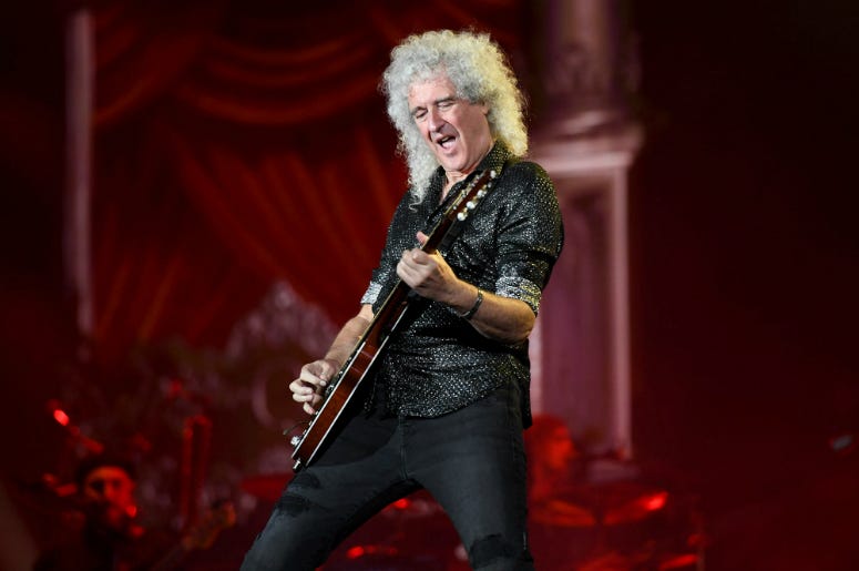 Brian May of Queen performs onstage during the 2019 Global Citizen Festival