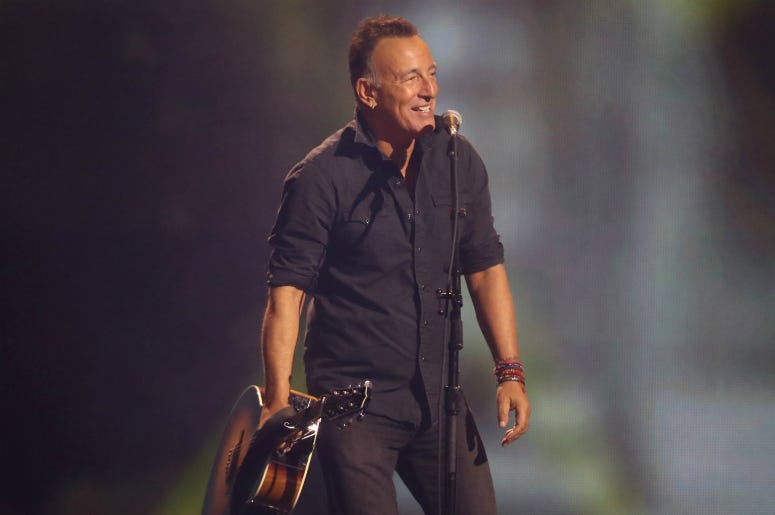 Bruce Springsteen performs during the closing ceremony of the Invictus Games 2017