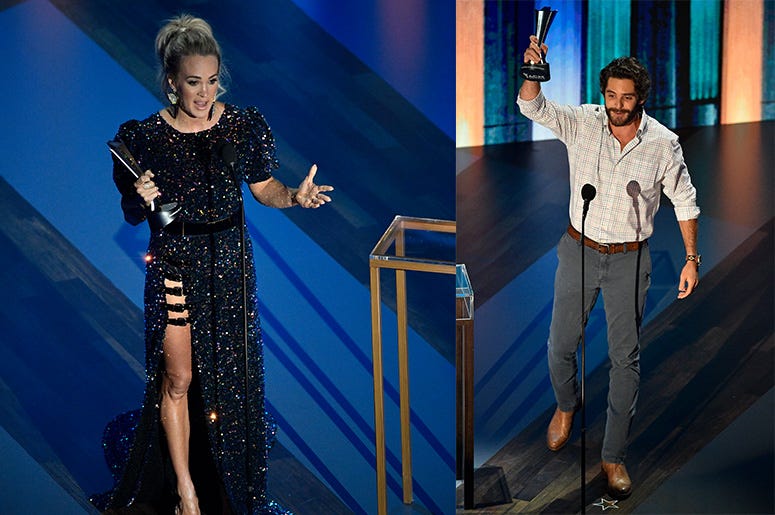 Carrie Underwood and Thomas Rhett