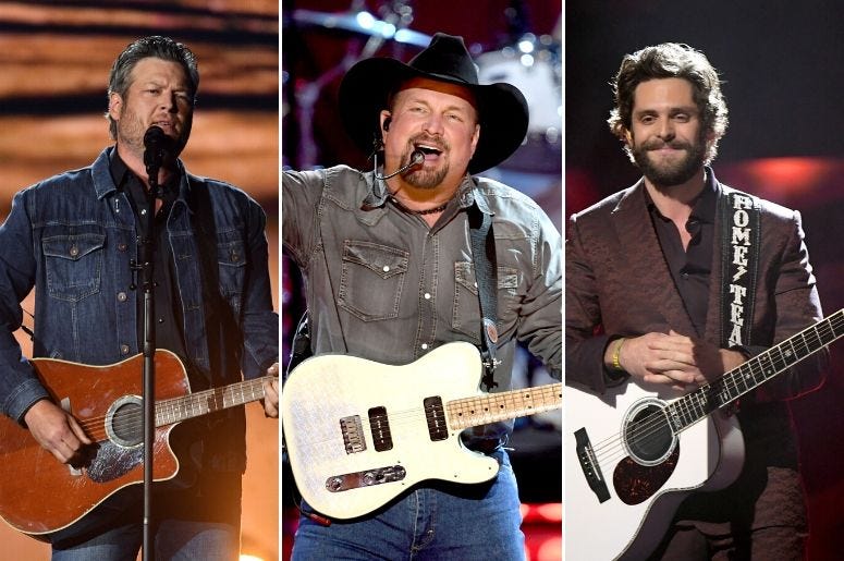 Blake Shelton, Garth Brooks, and Thomas Rhett are set to perform at the 2019 CMA Awards