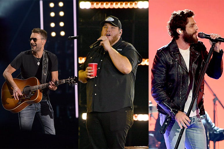 Eric Church, Luke Combs, Thomas Rhett