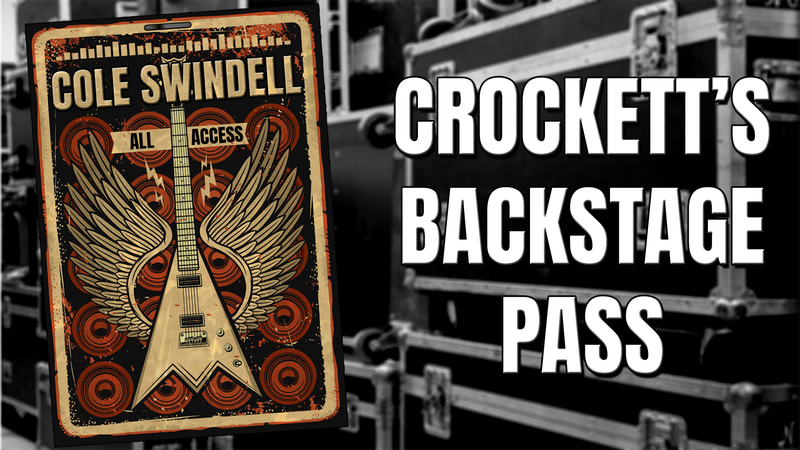 Backstage with Cole Swindell