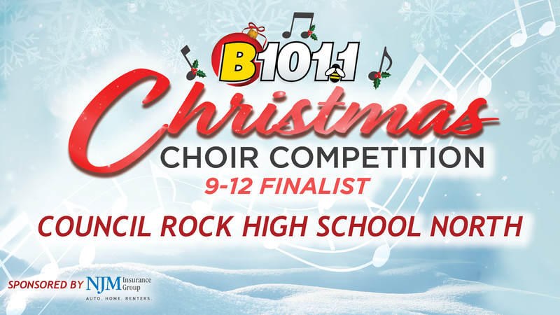 Council Rock High School North Advances to 9-12 of B101.1's 2022 Christmas Choir Competition