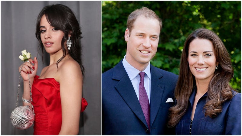 Camila Cabello, Prince William, Kate Middleton