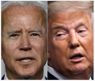 Joe Biden and Donald Trump