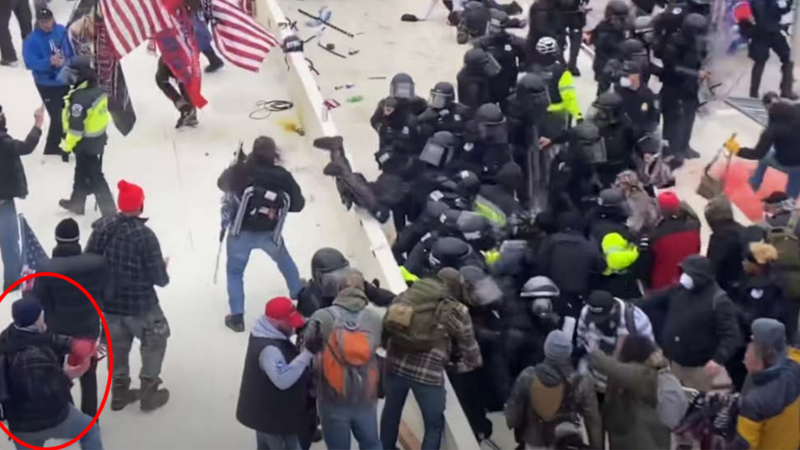 Retired Chicago firefighter falsely identified as Capitol Hill rioter attacking police