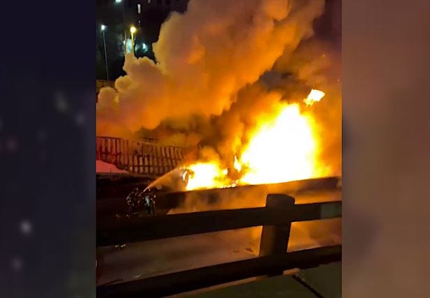 accidente en nyc
