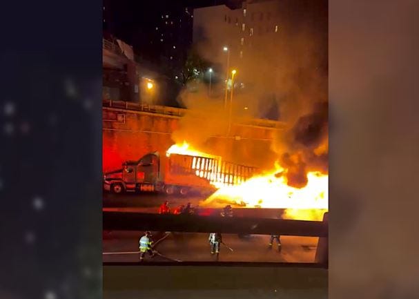 accidente en nyc