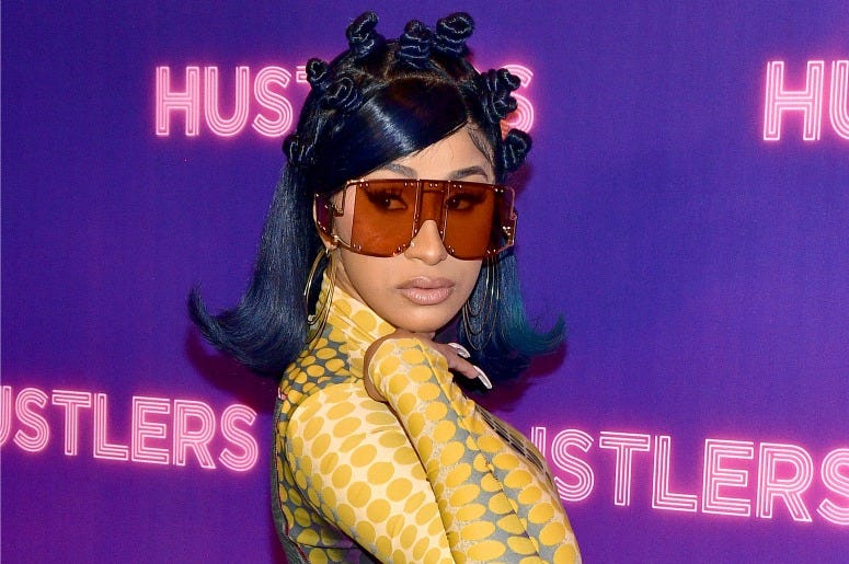 Cardi B attends STX Entertainment's "Hustlers" Photo Call at Four Seasons Los Angeles at Beverly Hills on August 25, 2019.