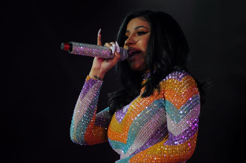 Cardi B performs during the 2019 Bonnaroo Music & Arts Festival in Manchester, Tennessee