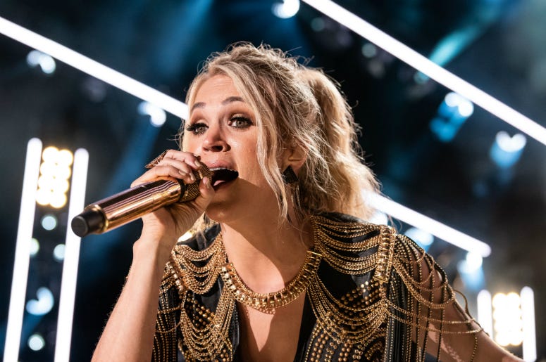 Carrie Underwood performs at the 2019 CMA Music Festival