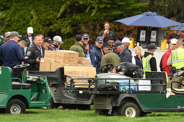 U.S. Open Golf Cart