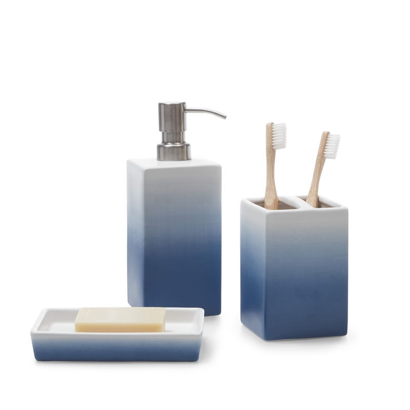 Ceramic Bath Accessory Set
