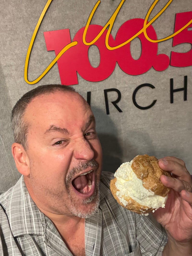 Cream Puff Selfie