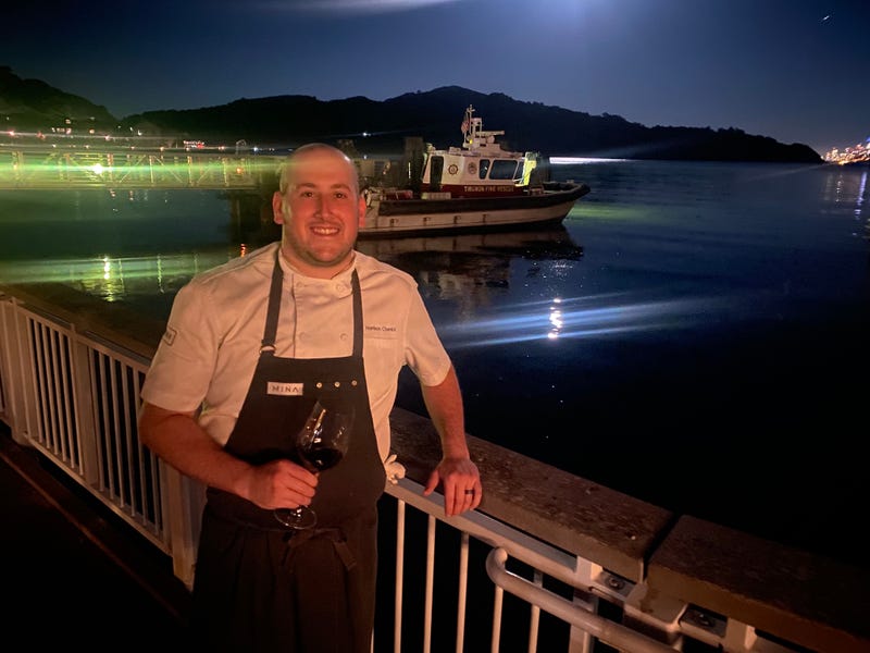Chef Harrison Chernick of Bungalow Kitchen in Tiburon.