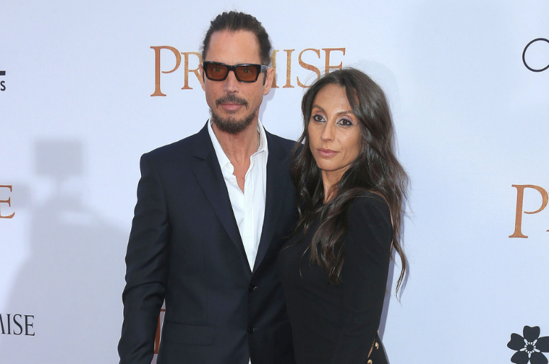 Chris Cornell, Vicky Karayiannis. Premiere Of Open Road Films' "The Promise" held at TCL Chinese Theatre