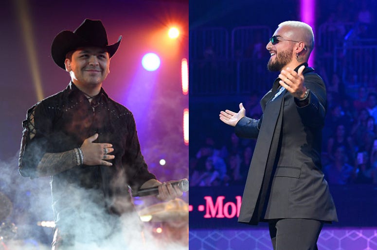 Christian Nodal y Maluma