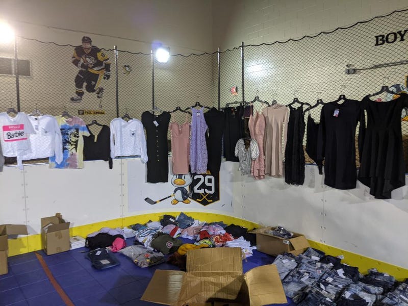 Clothing hanging