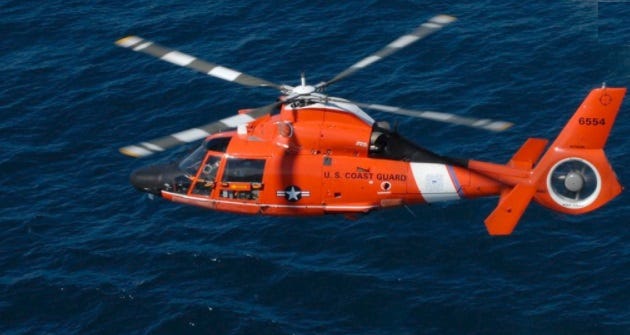 Coast Guard suspends search for person