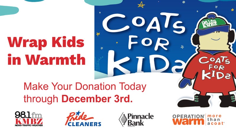 KMBZ Coats for Kids 2021