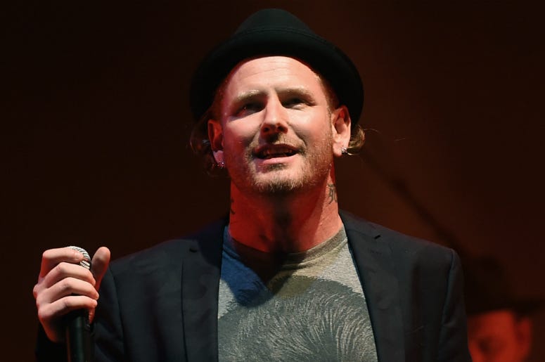 Corey Taylor performs at Celebrating David Bowie at the Wiltern Theatre