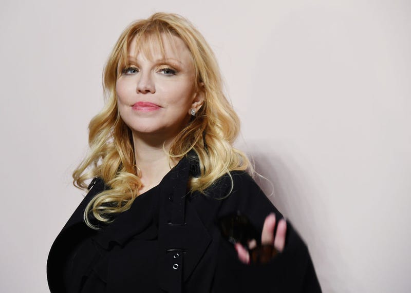 Courtney Love attends the Tom Ford FW 2019 Arrivals during New York Fashion Week: The Shows on February 06, 2019 in New York City
