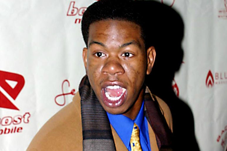 American rapper Craig Mack at the Supper Club. 