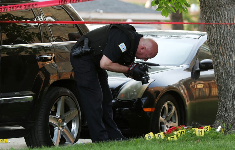 Chicago Crime Scene Photo by John J. KimChicago TribuneTNSSipa USA