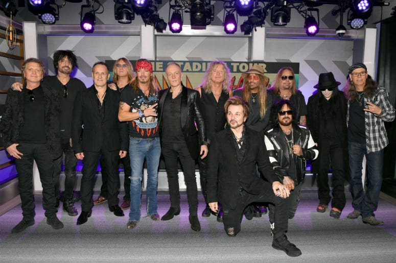 Mötley Crüe, Def Leppard, and Poison announcing 2020 Stadium Tour