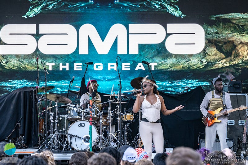 Sampa the Great at Day In Day Out 2022 at Fisher Green Pavilion
